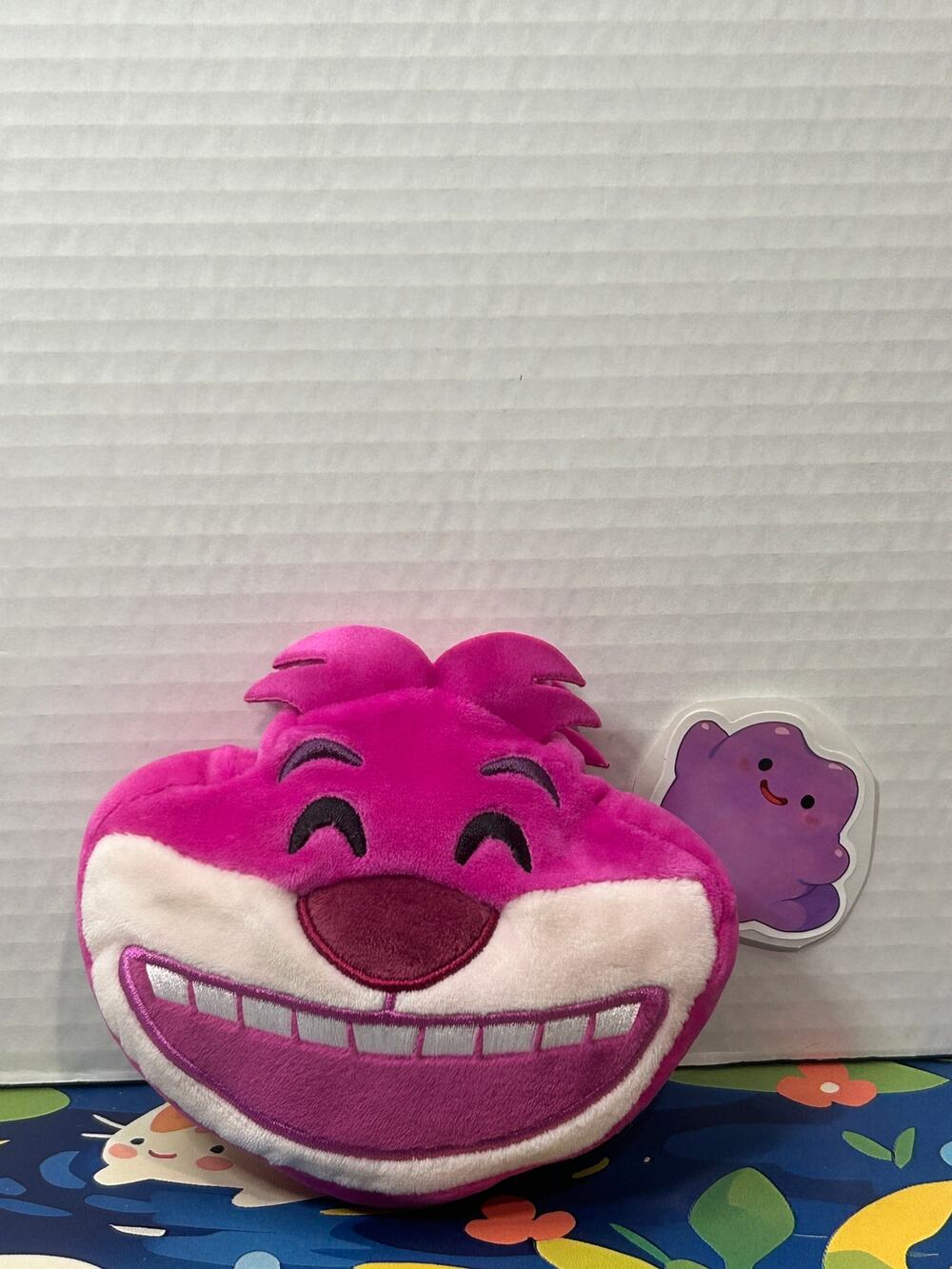 Disney Emoji Alice in Wonderland Reversible CHESHIRE CAT Plush Stuffed Animal